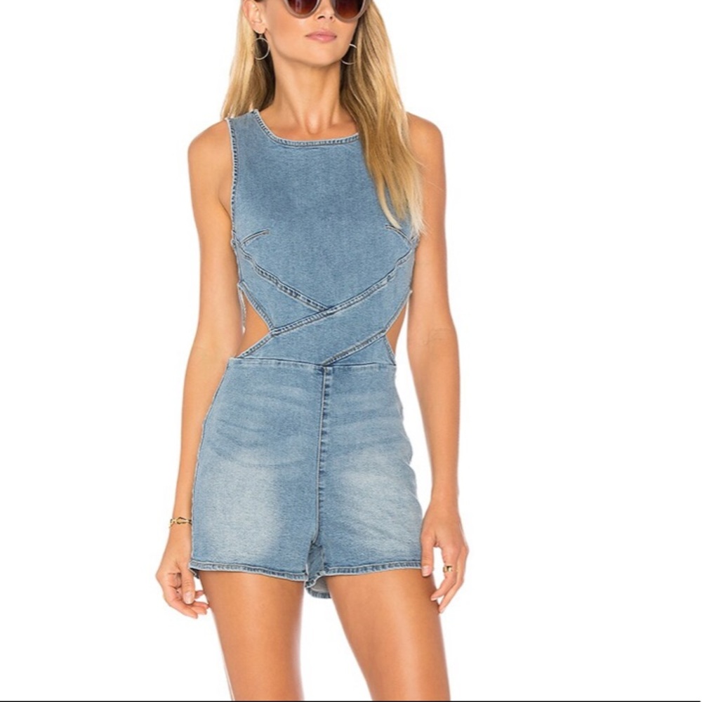 Amuse Society Cut Out Romper